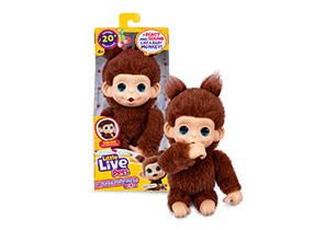 Little Live Pets My Mini Baby Monkey Single Pack